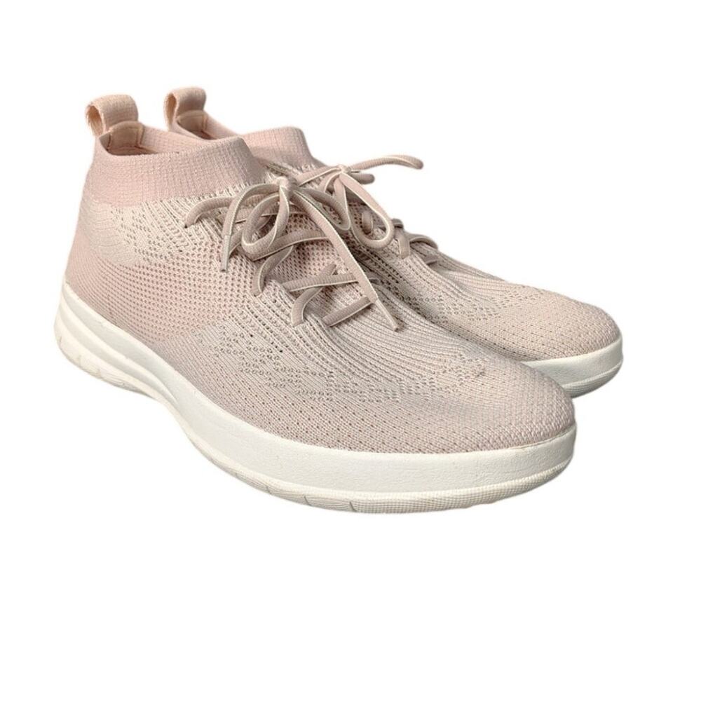 FitFlop Überknit high-top sneakers blush pink 8.5